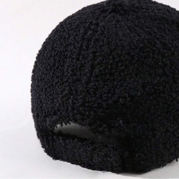 ✨NEW✨ (2) Brown & Black NY Sherpa sheep wool trucker hat Caps - Picture 10 of 10